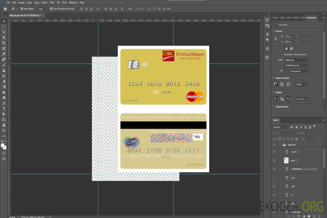 Saint-Vincent-et-les Grenadines Mastercard FirstCaribbean International Bank template Saint-Vincent-et-les Grenadines Mastercard FirstCaribbean International Bank template